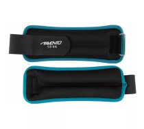 Rokas / kāju atsvars neopreen AVENTO 41AE 2X1kg Black/Blue