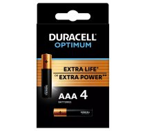 Baterijas Duracell Optimum AAA 4packs