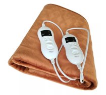 Elektriska sega Camry CR 7436 — divvietīga, 2x60 W, 8 siltuma režīmi, mazgājama, tālvadība, flīss