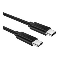 Choetech USB Type C - USB Type C kabelis 3A 3m melns (CC0004)