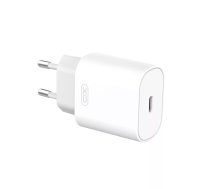 XO sienas lādētājs L91 PD 25W 1x USB-C balts