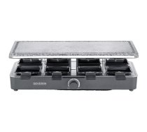 Severin RG 2378 Raclette-Partygrill Rakletes kausētājs 1300 W Melns