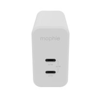 mophie 409909304 PDA/mobīlo telefonu lādētājs Portatīvais dators, Viedtālrunis, Planšete Balts AC Ātrā uzlāde Iekštelpas