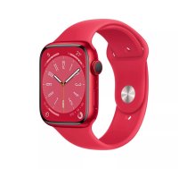 Apple Watch Series 8 OLED 45 mm Digitāls 396 x 484 pikseļi Skārienjūtīgais ekrāns 4G Sarkans Wi-Fi GPS