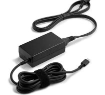 HP 65W USB-C LC Strāvas adapteris 65W Portatīvajam datoram Melns