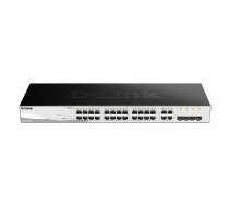 Pārvaldāms slēdzis D-Link DGS-1210-28 L2/L2+ 24 porti 1U melns