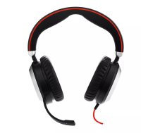 Jabra Evolve 80 UC Stereo Austiņas Vadu Birojs / zvanu centrs Bluetooth Melns