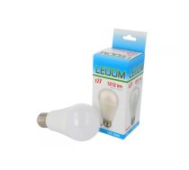LEDOM LED spuldze E27 12W A60 — 1212 lm, silti balta, energoefektivitātes klase F