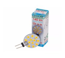LED spuldze LEDOM 243929 12V AC/DC 2W siltā balta 3000K, energoefektivitātes klase F