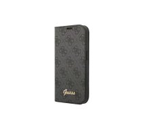 Guess PC/TPU 4G metāla kameras kontūras grāmatu futrālis iPhone 14 Black