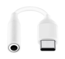 USB-C uz 3,5 mm audio adapteris HQ HQ-AD-TPC-WH, 9 cm kabelis priekš austiņām un skaļruņiem
