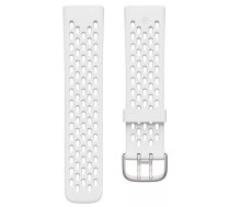 Fitbit Charge 5, Sport Band Frost White (S) Grupa Balts Silikons