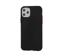 Fusion Solid Case Silikona Aizsargapvalks Priekš Apple iPhone 12 Mini Melns