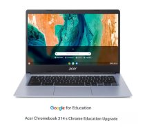 Acer Chromebook/314/N6000/14''/FHD/T/8GB/128GB eMMC/UHD/Chrome EDU/Gray/2R