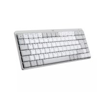 Logitech MX Mini Mechanical for Mac tastatūra Bluetooth sistēma QWERTY US International Pelēks, Balts