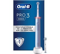 Braun Oral-B Pro 3 3000 Sensitive Clean, elektriskā zobu birste (gaiši zila/balta)