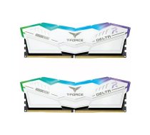 Team Group DDR5 - 32GB - 5200 - CL - 40 - Dual Kit, atmiņa (balta, FF4D532G5200HC40CDC0, Delta RGB)