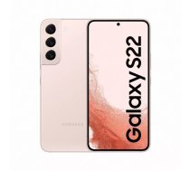 Samsung Galaxy S22 SM-S901B 15,5 cm (6.1") Divas SIM kartes Android 12 5G USB Veids-C 8 GB 128 GB 3700 mAh Zelts, Rozā