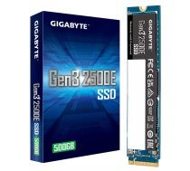 SSD diskdziņš GIGABYTE 500GB M.2 PCI Express 3.0 NVMe Gen3 2500E