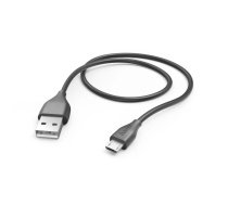Hama 00201586 USB kabelis 1,5 m USB 2.0 Micro-USB A USB A Melns