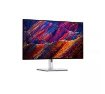 Dell UltraSharp USB-C centrmezgla monitors U2723QE 27 ", IPS, 4K, 3840 x 2160, 16:9, 8 ms, 400 cd/m², balts, Audio Line-Out, 60 Hz, HDMI pieslēgvietu skaits 1