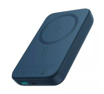 Joyroom Power Bank 10000mAh 20W Power Delivery Quick Charge 15W Magnētiskais bezvadu lādētājs Qi iPhone MagSafe saderīgs ar zilu (JR-W020 blue)