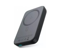 Power bank Joyroom JR-W020 10000mAh 20W PD ar 15W Qi magnētisku bezvadu uzlādi, saderīgs ar MagSafe, melns