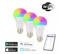 Viedas x3 e27 9W RGB spuldzes (Wi-Fi)