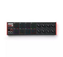 Akai LPD8 MKII MIDI tastatūra 8 taustiņi USB Melns, Sarkans