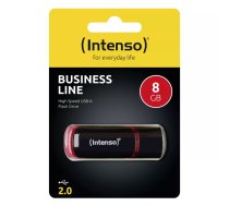 USB zibatmiņa Intenso 8GB USB Type-A 2.0 Melna Sarkana