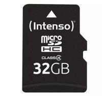 Intenso 3403480 zibatmiņa 32 GB MicroSDHC Klases 4