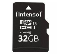 Zibatmiņa Intenso 32GB microSDHC UHS-I Class 10