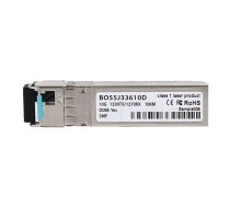 Sadarbības partneris ECI OTP10_S33BD BlueOptics© BO55J33610D SFP+ Bidi Transceiver, LC-Simplex, 10GBASE-BX-D, vienmodu šķiedra, TX1330nm/RX1270nm, 10KM, DDM, 0°C/+70°C (OTP10_S33BD-BO)