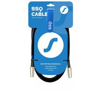 SSQ MIDI1 SS-1417 MIDI kabelis (5-pin) - MIDI (5-pin) 1 m melns