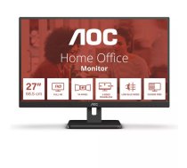 AOC 27E3UM/BK monitori 68,6 cm (27") 1920 x 1080 pikseļi Full HD Melns