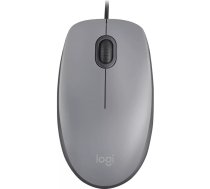 Logitech M110 pele Birojs Abām rokām USB Type-A Optisks 1000 DPI