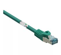 Renkforce RF-5056420 tīkla kabelis Zaļš 1 m Cat6a S/FTP (S-STP)