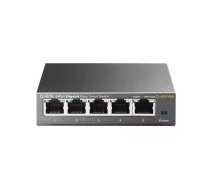 TP-Link TL-SG105E Vadīts L2 Gigabit Ethernet (10/100/1000) Melns