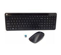 HP 801523-131 tastatūra Pele iekļauta RF Bezvadu Portugāļu Melns