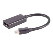 shiverpeaks ®-BASIC-S--Mini DisplayPort 1.2 adapteris, Mini DisplayPort vīrietis uz DisplayPort sieviete, 4K, 0,2 m (BS10-01032)