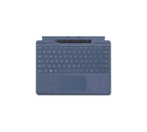 Microsoft Surface 8X6-00101 mobilo ierīču klaviatūra Zils Microsoft Cover port QWERTZ Vācu