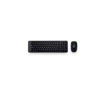 Logitech MK220 Wireless Keyboard+Mouse, Black, Silver, Mouse included, QWERTY US , Numeric keypad, USB