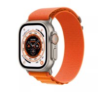 Apple Watch Ultra OLED 49 mm Digitāls 410 x 502 pikseļi Skārienjūtīgais ekrāns 4G Titāns Wi-Fi GPS