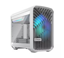 Datora korpuss Fractal Design Torrent Nano RGB White TG clear tint ATX