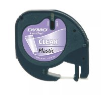 DYMO S0721530 marķēšanas lenta Melns uz caurspīdīga