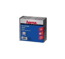 Hama CD Slim Jewel Case, pack 10 1 diski Caurspīdīgs