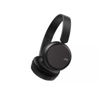 Bezvadu uzacuļi JVC HA-S36W-B-U — melni, Bluetooth 5.2, 35 stundu akumulators, circumaural, iebūvēts mikrofons