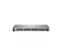 HPE Aruba Networking Aruba 2530 48G PoE+ Vadīts L2 Gigabit Ethernet (10/100/1000) Power over Ethernet (PoE) 1U Pelēks