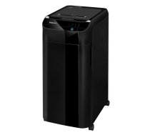 Fellowes AutoMax 550C papīra smalcinātājs Krusteniskā smalcināšana 23 cm Melns