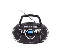 Pārnēsājams CD atskaņotājs BLAUPUNKT BB16BK — CD/MP3 atskaņotājs, LCD displejs, 3.4 W RMS, tīkla/akumulatora darbināms, melns